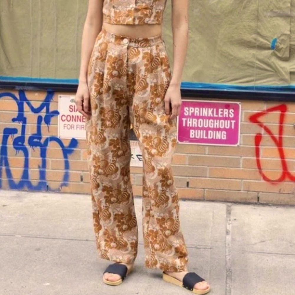Ilana Kohn Peter Pants in Pineapple Print size M